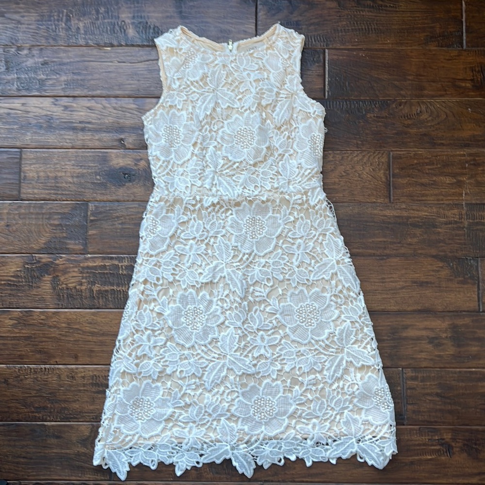 And Taylor loft, white lace sundress